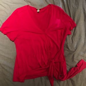 A NEW DAY wrap around top